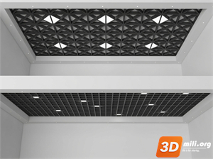 Ceiling Decoration Skp Files